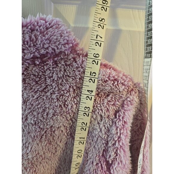 32 Degrees Heat Jacket Junior Girls Fuzzy Pink Full Zip Jacket. Large 14/ 16. - Picture 13 of 14
